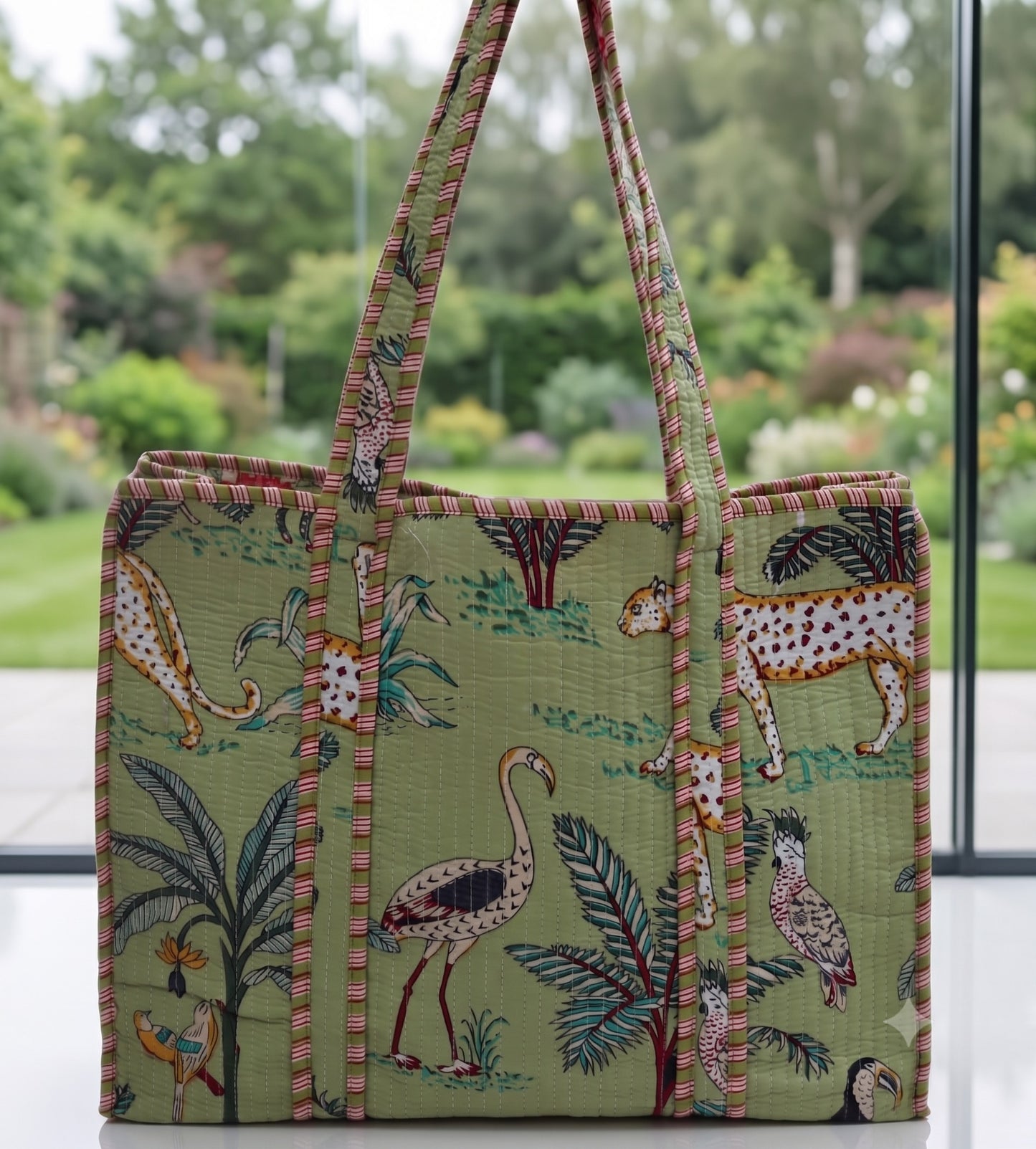 Sage Green Tote Bag
