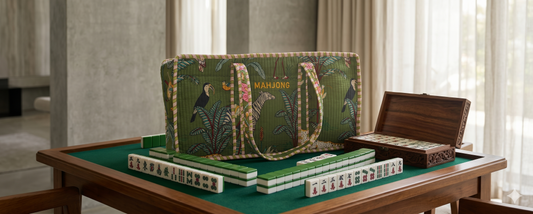 Green Mahjong Bag