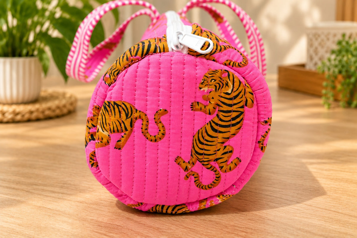 Pink Tiger Mat Sleeves