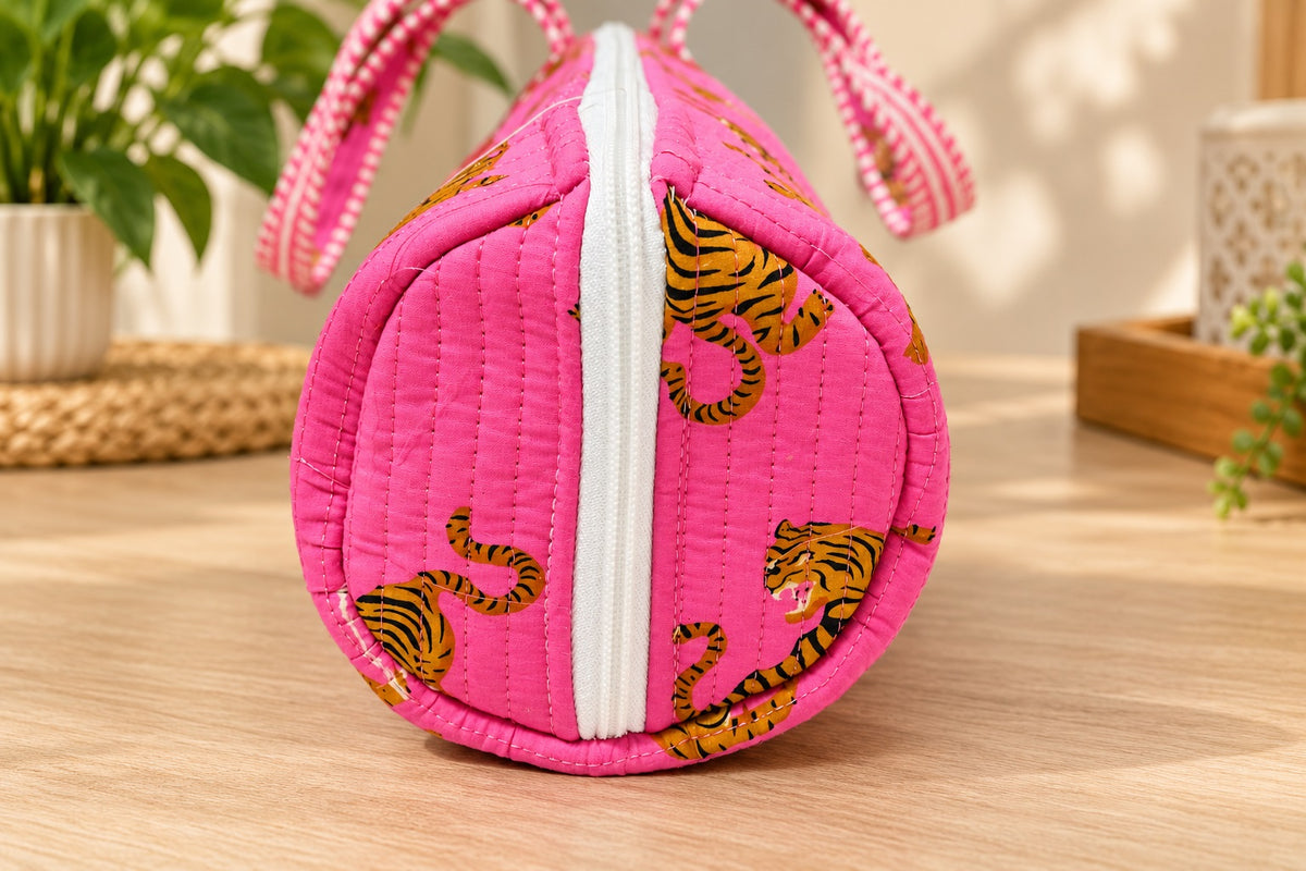 Pink Tiger Mat Sleeves