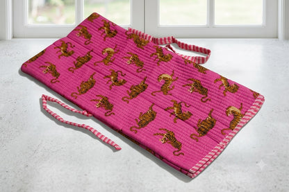 Pink Tiger Mahjong bag