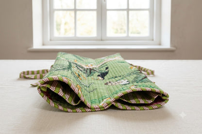 Sage Green Jungle Print