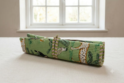 Sage Green Jungle Print