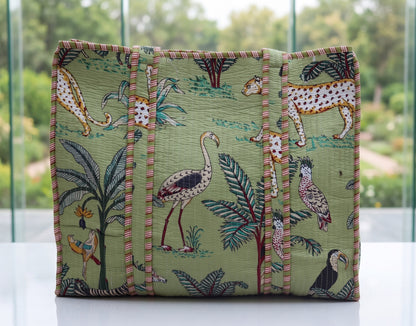 Sage Green Tote Bag