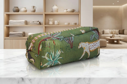 Olive Green Mahjong Bag
