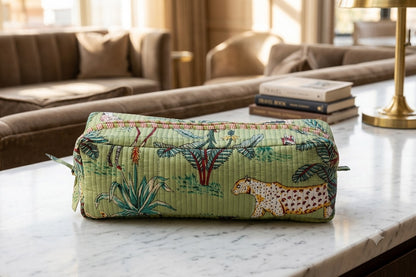 Sage Green Jungle Print